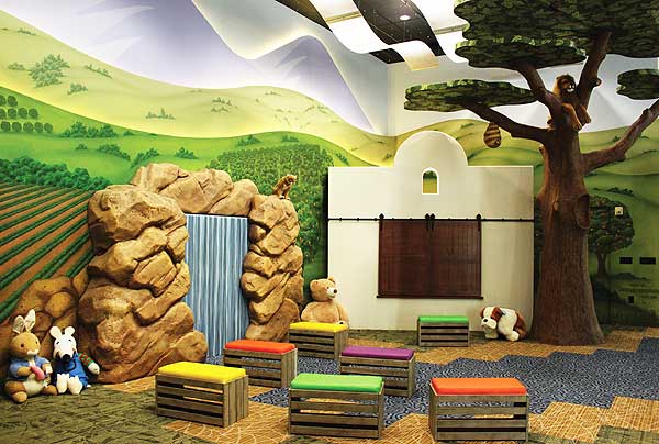 The Storytime Room at the Mission Viejo Library, CA